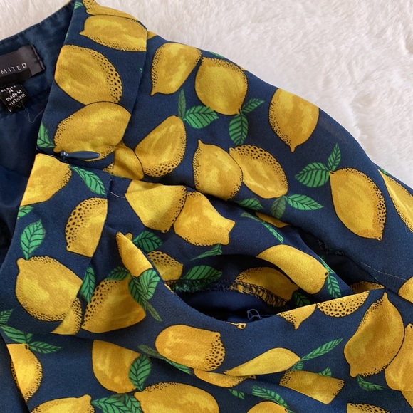 GUC 4 Petite lemon print skirt | The Limited - Picture 2 of 7